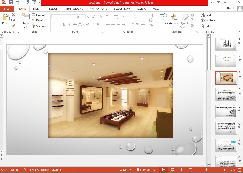 پاورپوینت سقف کاذب 